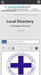 Mobile Screenshot of directory.orangevilledirect.info